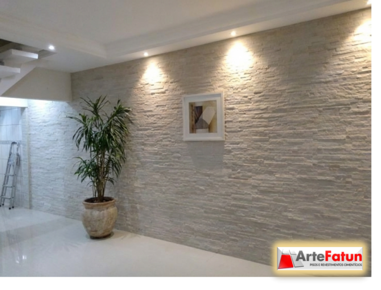 Revestimento 3D palha